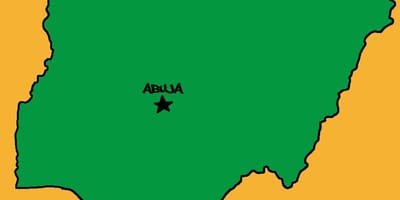 Mapa hlavního města nigérie 