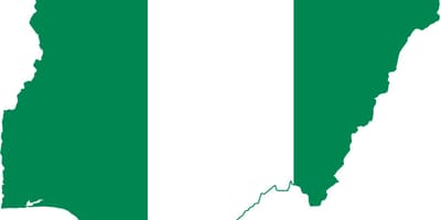 Mapa nigérie log