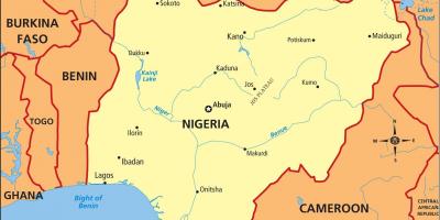 Nigérie mapa